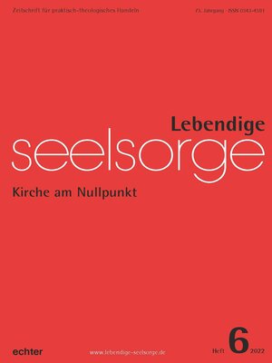 cover image of Lebendige Seelsorge 6/2022